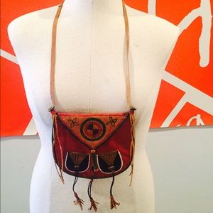 Leather African Purse