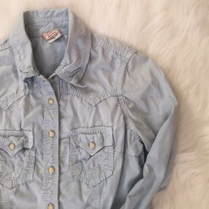 True Religion button down shirt