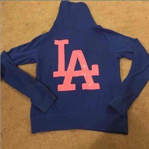 Victoria secret pink Dodger bling full zip