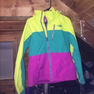 North face ski coat