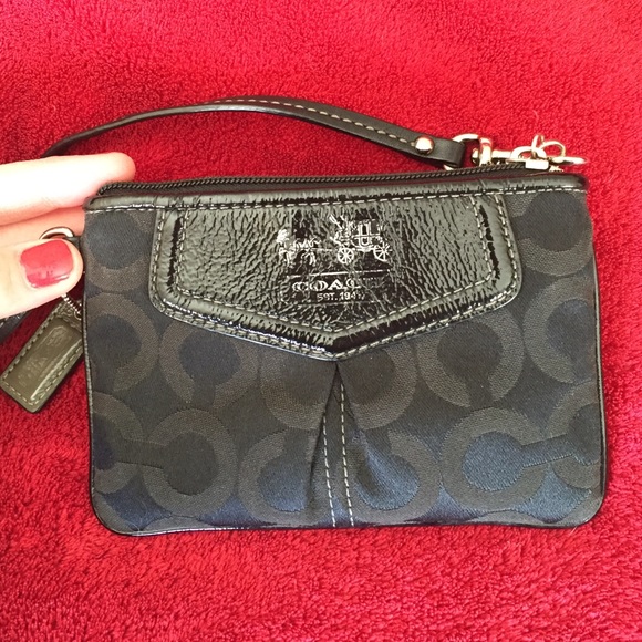 Not for sale Authentic coach wristlet
