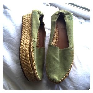 Tory Burch platform espadrilles