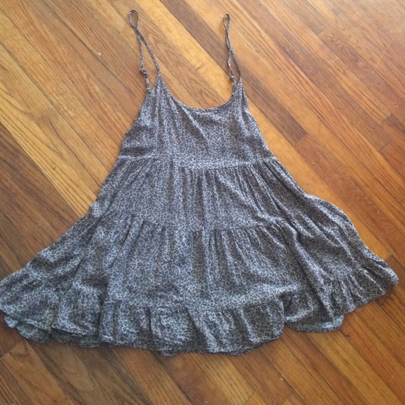 Floral peasant dress.