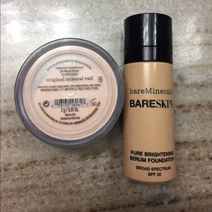 bareMinerals Foundation & Mineral Veil BUNDLE