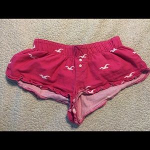 Pink Hollister PJ shorts!