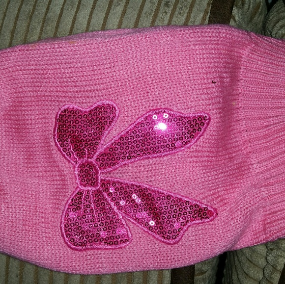 Dog Bow Sweater