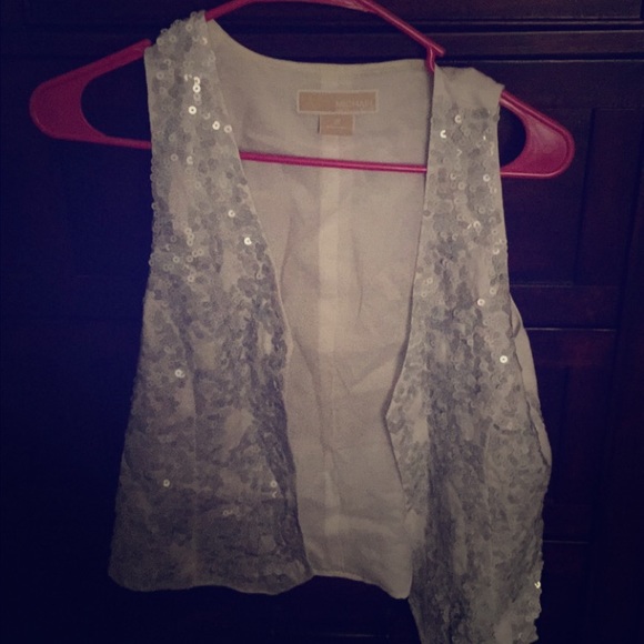 Michael Kors sequin top.
