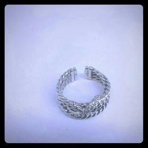 Authentic David yurman sterling silver ring.