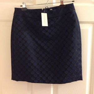 Classic Banana Republic navy mini skirt