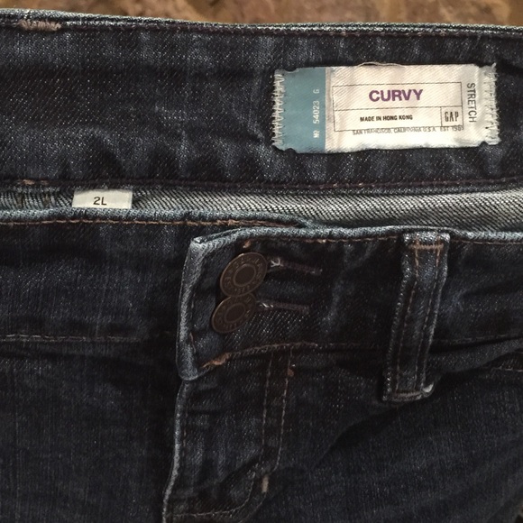 GAP curvy fit jeans- size 2L - Picture 4 of 8