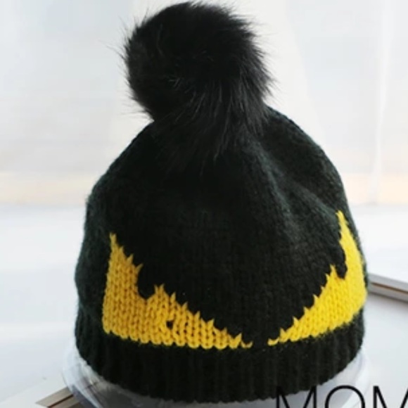 fendi monster beanie