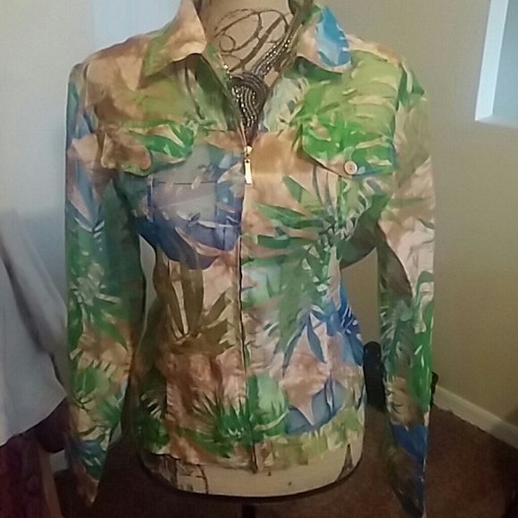 ELCC SHEER SAFARI COLORED JACKET