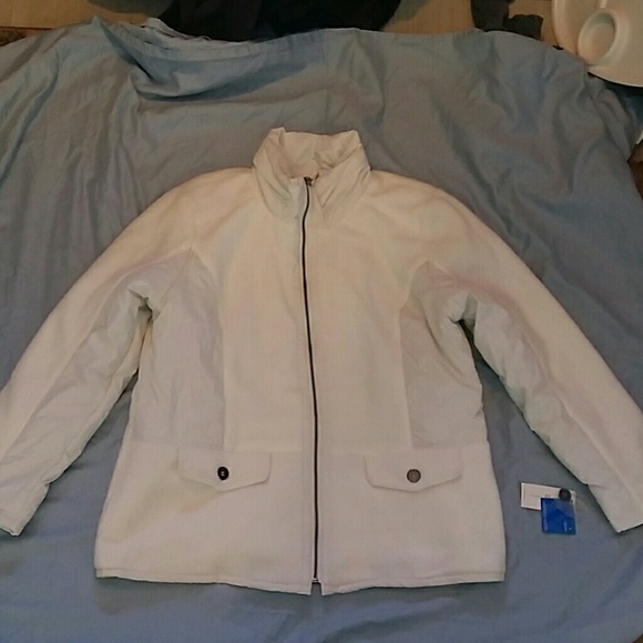 Style & co. Sports white jacket