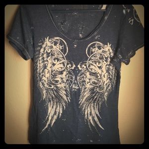 Short sleeve scoop neck tee Maurice's