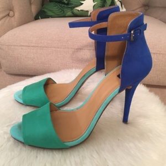 Zara two tone heels