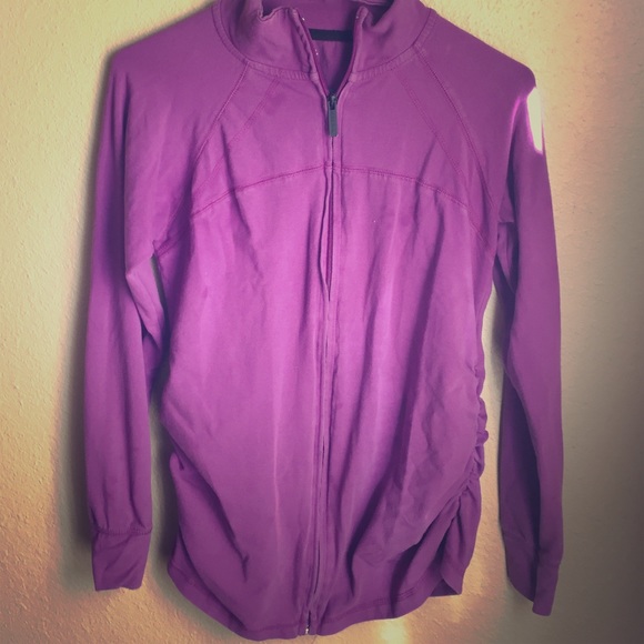 Maturity zip up jacket