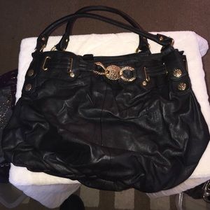 Black Leather Bag