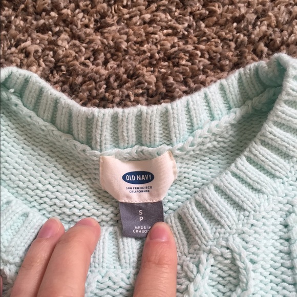 Teal sweater from old navy