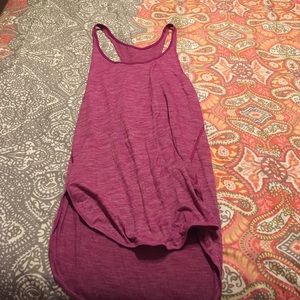 Purple lulu lemon tank