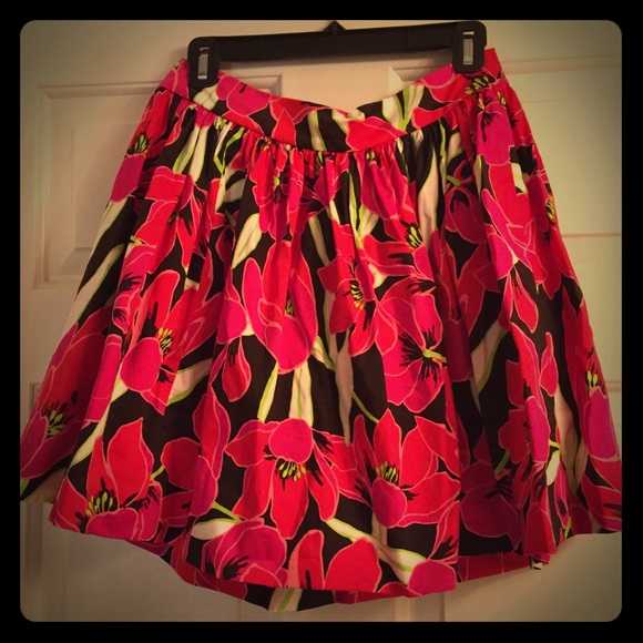 Kate spade flower skirt