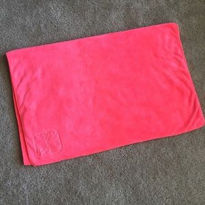 Neon yoga towel