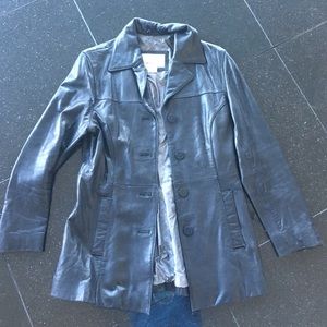 Nine West leather jacket