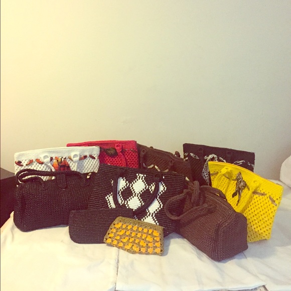 HANDMADE IMPORTED STRAW BAGS FROM THE PHILIPPINES