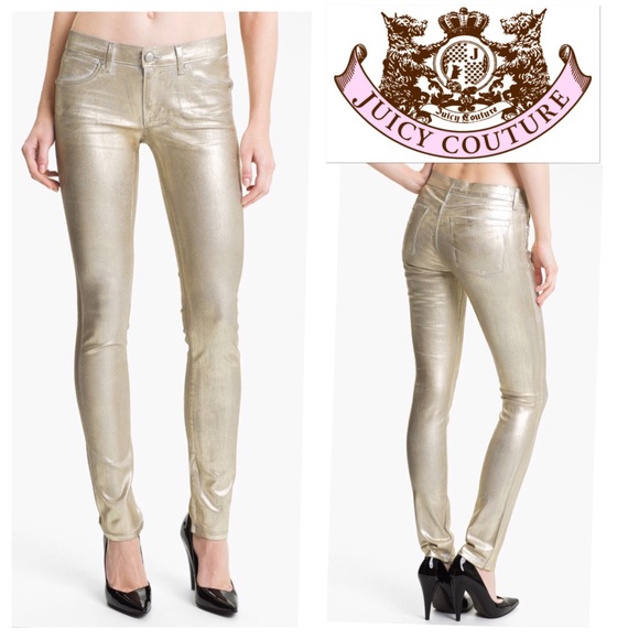 Juicy Couture Denim - Juicy Couture Saturated Foil Skinny Jeans