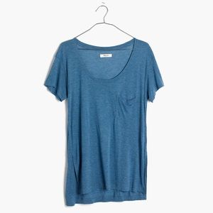Madewell Tops - Madewell Anthem Scoop Neck Tee Madewell Tops - Madewell Anthem Scoop Neck Tee