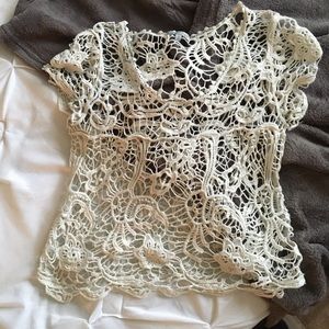 Boho Crochet Crop Top