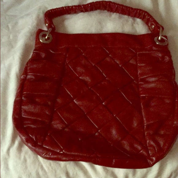 Nine West red handbag