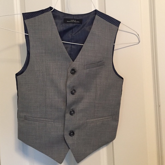 Boys Calvin Klein "Sharkskin" vest