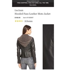Faux Leather Jacket