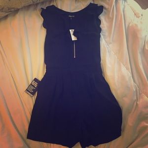 Black Dressy Romper