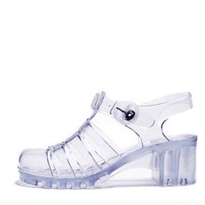 Clear Jelly Sandals