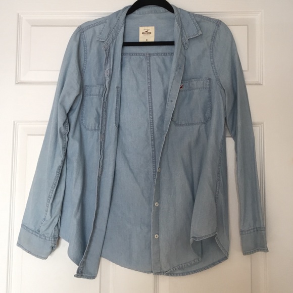 Jean button up