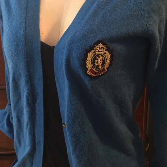 Blue cardigan - Picture 3 of 4