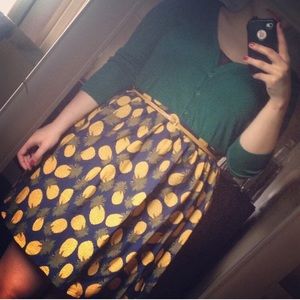 Pineapple Print Skirt (UK Size 18)