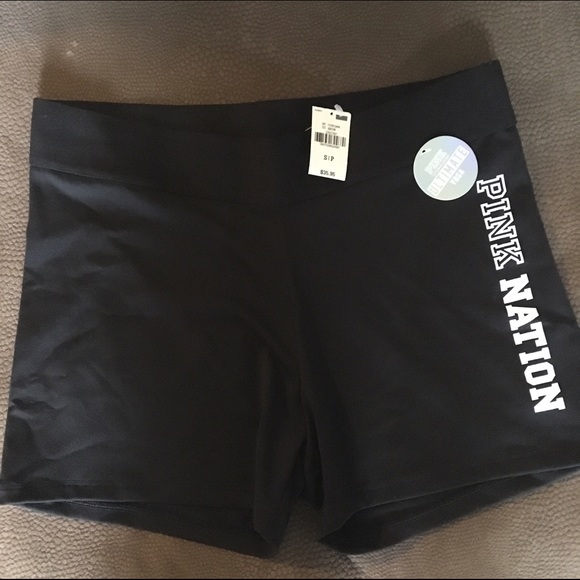 PINK ultimate yoga shorts (SMALL)