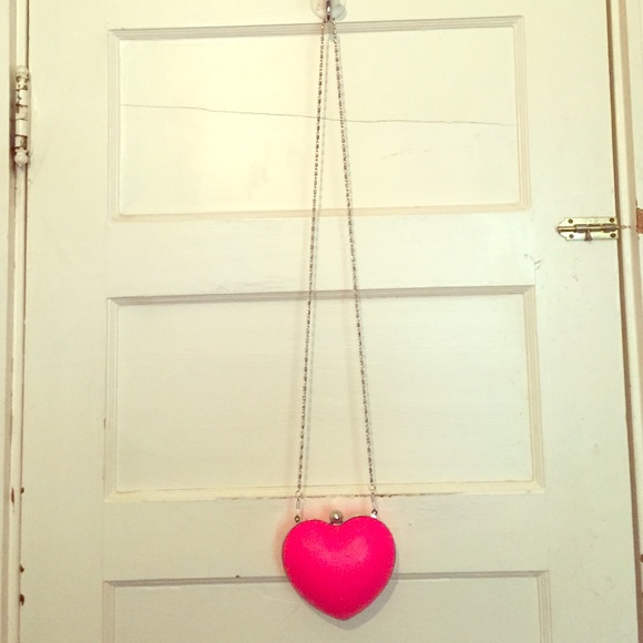 Urban Outfitters Handbags - UO Heart Purse / Clutch