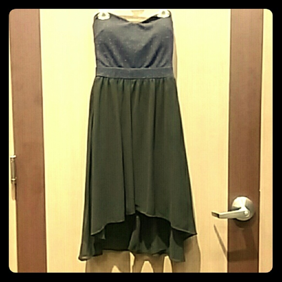 Navy and Black Dress - Picture 1 of 2