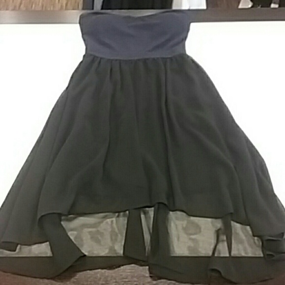 Navy and Black Dress - Picture 2 of 2