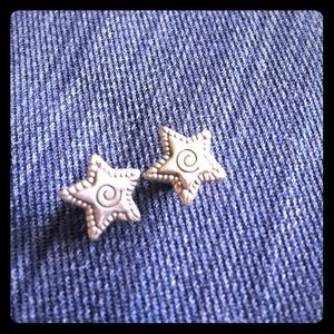 Authentic Brighton star stud earrings
