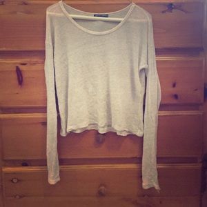 Brandy Melville knit cropped sweater