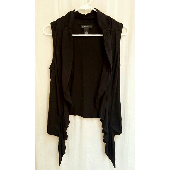 INC angled-bottom vest