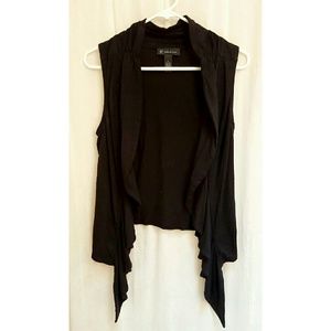 INC angled-bottom vest