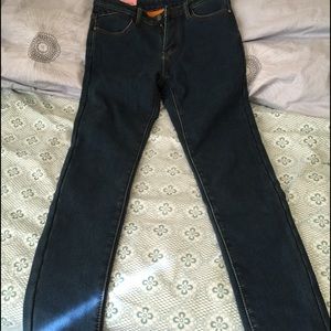 Brand new blue fleeced jeans