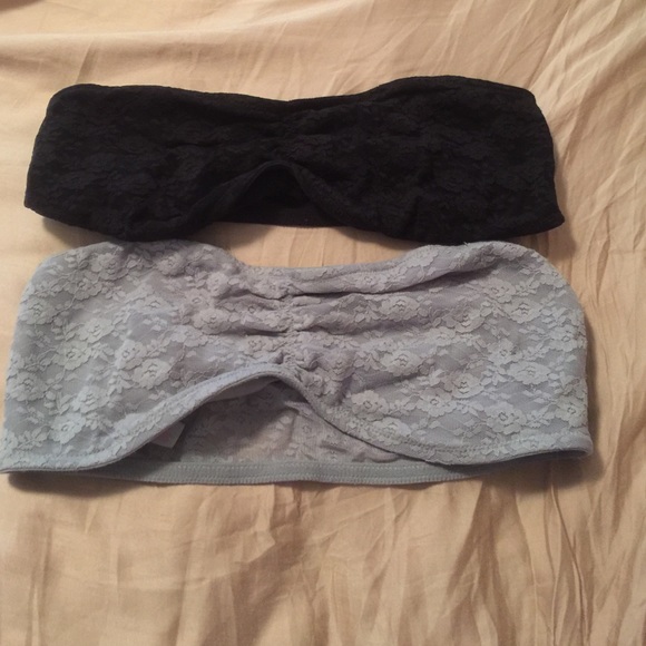 PINK Lace bandeau bundle