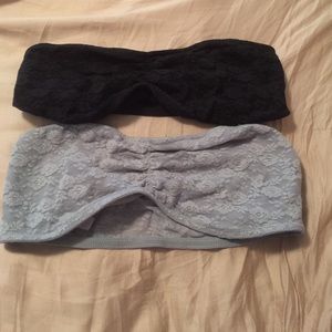 PINK Lace bandeau bundle