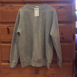 Brandy Melville big gray sweatshirt cozy
